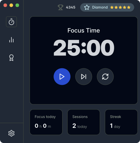 Focus and Break Sessions