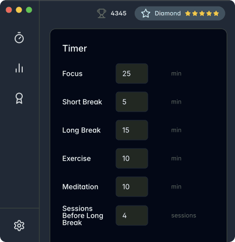 Settings Page